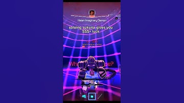 Soloing sukuna with 999+ LUCK (jujutsu infinite)