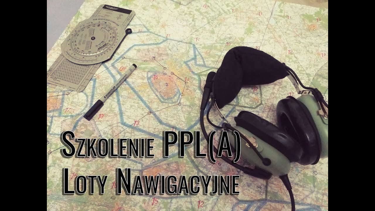 Szkolenie PPL(A) - Loty nawigacyjne po trasach [ATC AUDIO, 60FPS, FHD]