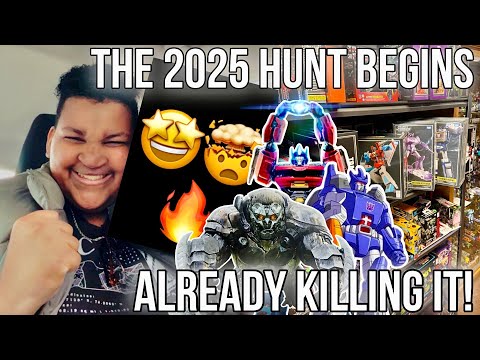 KICKING OFF THE 2025 HUNT WITH SURPRISE STEALS! | THIS YEAR WILL BE CRAZY! [Teletraan Toy Hunts 33]