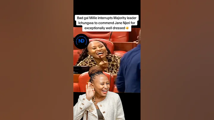 Millie Odhiambo crackS up Jane Njeri for her dressing in Parliament