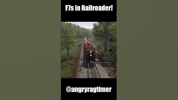 F7s in Railroader #gaming #trains #railroader #railroadergame #trainsimulator #shorts #dieseltrains
