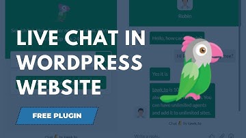 How To Add Live Chat In Wordpress Website For Free Tawk.to