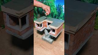 Day 15 diy Mini building project and Mini homes #diy #waterpump #building