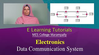 Electronics│Data Communication System│E Learning Tutorials│MES College Marampally