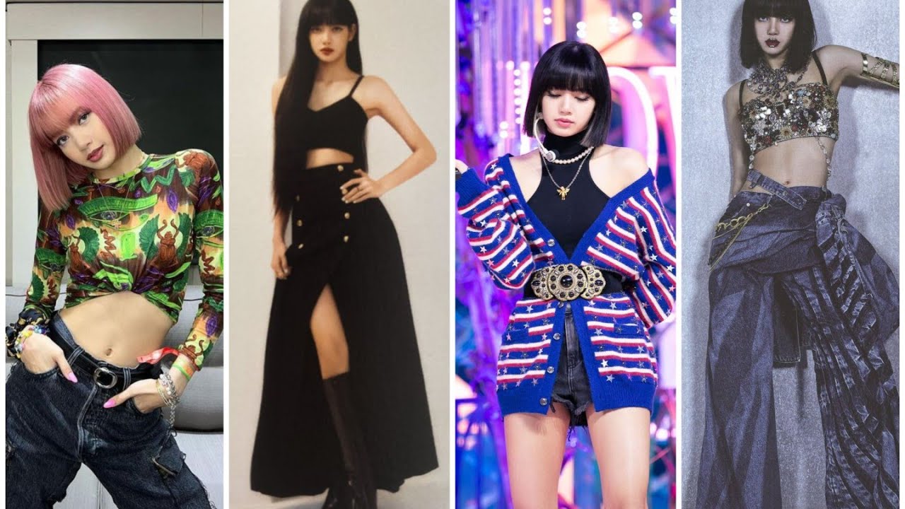 ⁣"Blackpink Lisa" Inspired Fashionista outfits