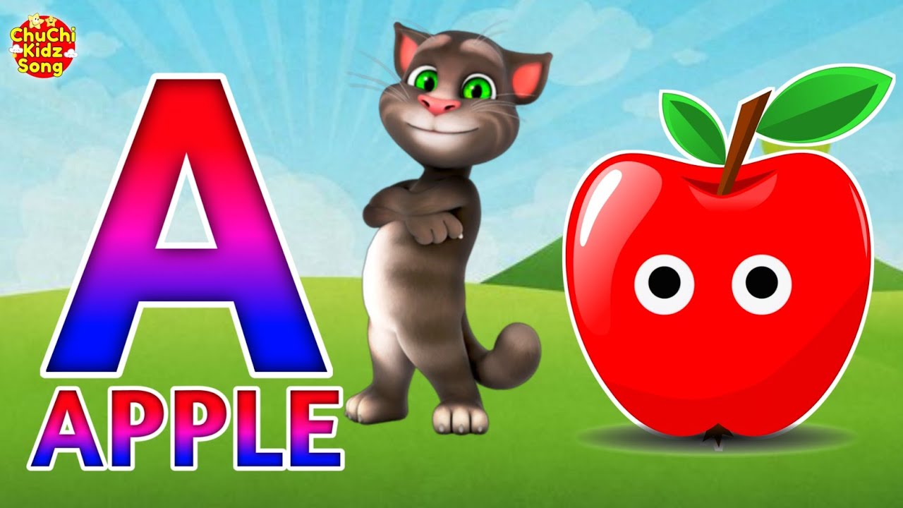 ABC Song - Alphabet - ABCs & 123s - A for Apple🍎- Phonics  - Kids Songs & Nursery Rhyme for Children