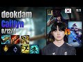deokdam Adc Caitlyn vs Ashe lol KR solo rank Full Game 16.11 | 덕담 케이틀린 vs 애쉬