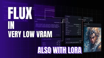 Flux In Very Low VRAM With LORA