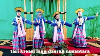 tari kreasi dengan lagu daerah nusantara | MALIKA A.T