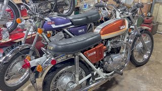 BSA Fury SS (E35SS) and BSA 750 Lightning (A70L) Preparation for VMCC Founders Day July 2024