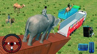 Truck 🔥 Loading Camel and Elephant 🤯 Gone Wrong 🤯 | Indian Truck Simulator #games screenshot 5