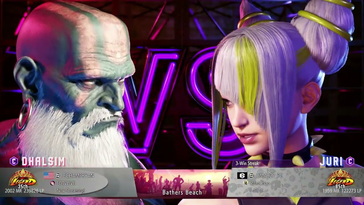 Финал гранд-финала ICFC Street Fighter 6 Tournament Asia: осень 2023 - FChamp (Дхалсим) против UM...