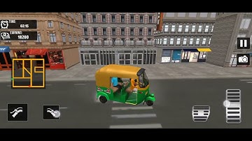 tuk tuk auto rickshaw 3d game , career mode#2  - game play (Android ,sos)