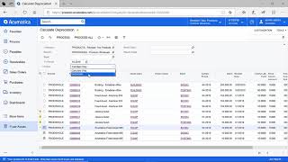 Acumatica Cloud ERP Fixed Assets