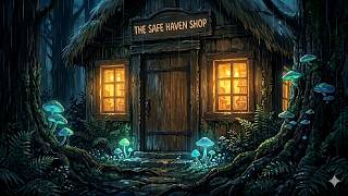The Safe Haven Shop • A Cozy Escape for Tired Souls 🌧️