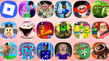 ROBLOX HARD MODE:THE CARNIVAL OF TERROR,POLICE VALERY