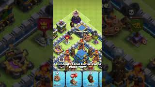 Th12 Top Anti Everything Max Level Flawless Defensive War Base Layout