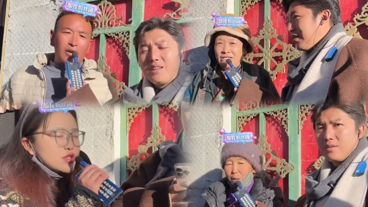 ཚོང་དཔོན་པདྨ་དབང་ཆེན་གཞིས་ཀ་རྩེ་རུ་ཕེབས་ནས་ཉམ་ཆུང་ནུས་མེད་ཚོ་ལ་རོགས་རམ་བྱེད་བཞིན་པ་བརྙན་ཐུང་།