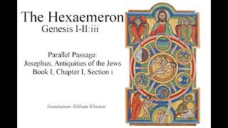The Hexaemeron in Josephus's Antiquities of the Jews: Book I, Chapter I, Section i