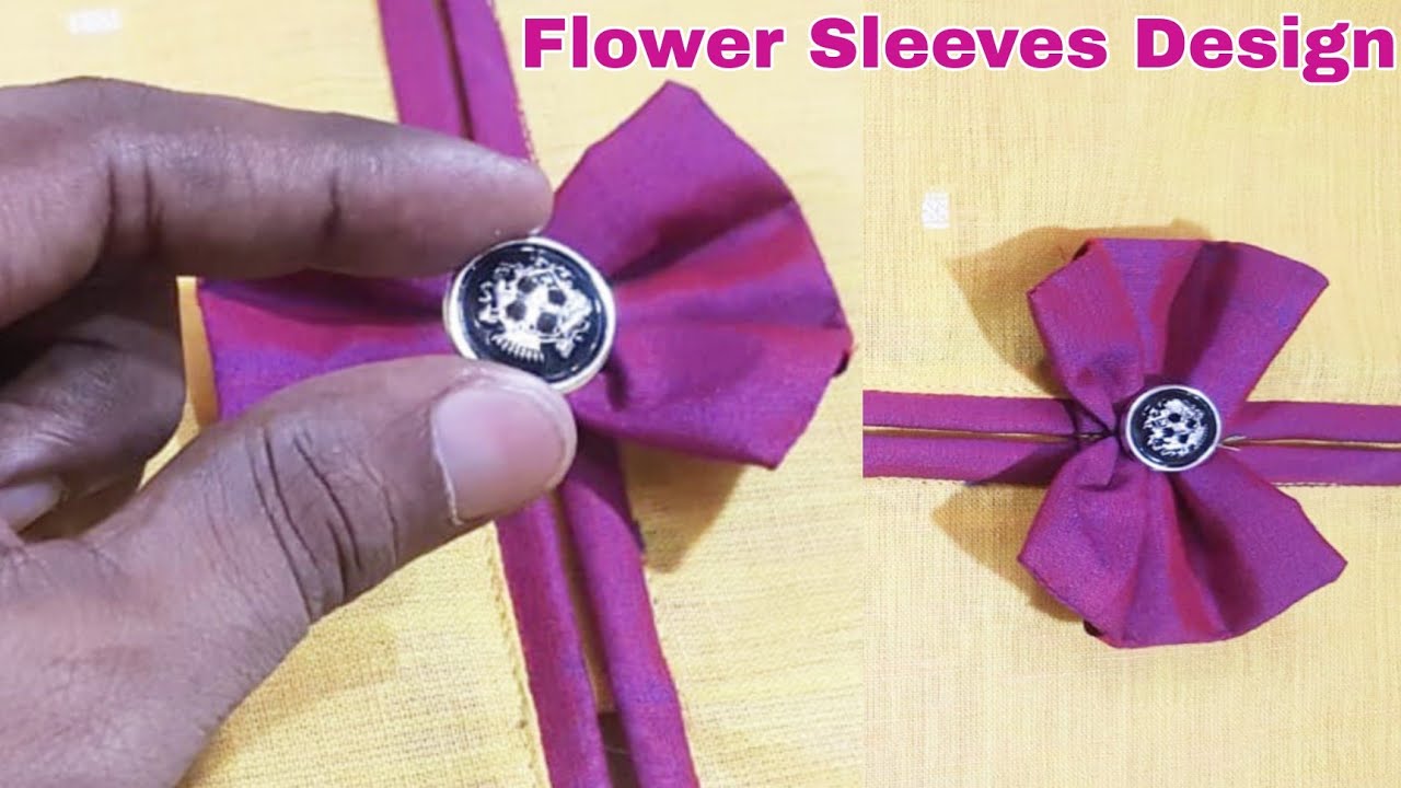 Stylish Flower 🌺 Sleeves Design Cutting 
