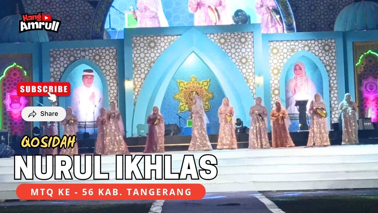 QOSIDAH NURUL IKHLAS FESTIVAL QOSIDAH AT PAGEDANGAN || MTQ KE-56 KAB. TANGERANG 2026