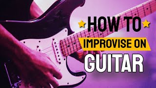 How to Improvise Guitar Solos Using Modes