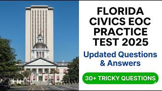 Pass the Florida Civics EOC and FCLE with the most up-to-date 2026 practice test questions