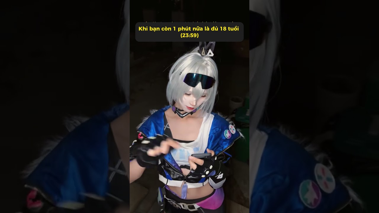 Khi bạn còn 1p nữa là đủ 18 tuổi #meowcosplay #shorts
