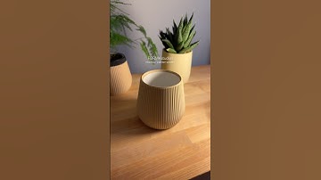 3dprintable modular planter system - get the files on thangs.com/formastudios #3dprinting #homedecor
