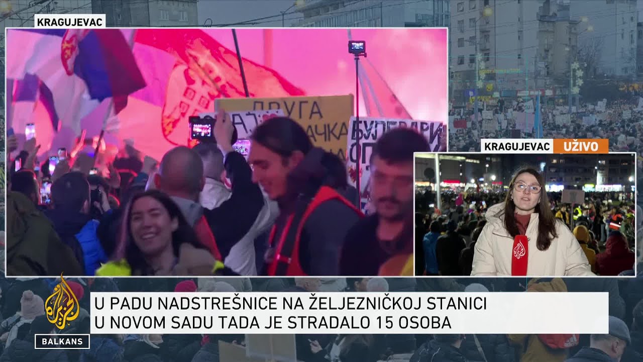 Studenti ulaze u Kragujevac: Kolone stižu iz svih dijelova Srbije