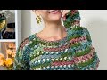 Suéter Calado a Crochet 😱 ¡Fácil y en todas las tallas!