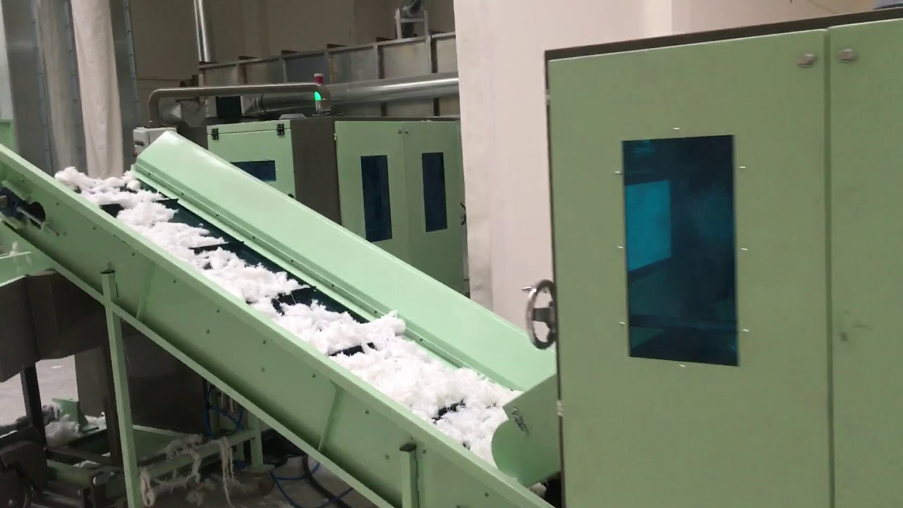 DORATECH Textile recycling machine YouTube