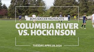 Boys soccer highlights: Columbia River vs. Hockinson, 2A GSHL game, April 28, 2026