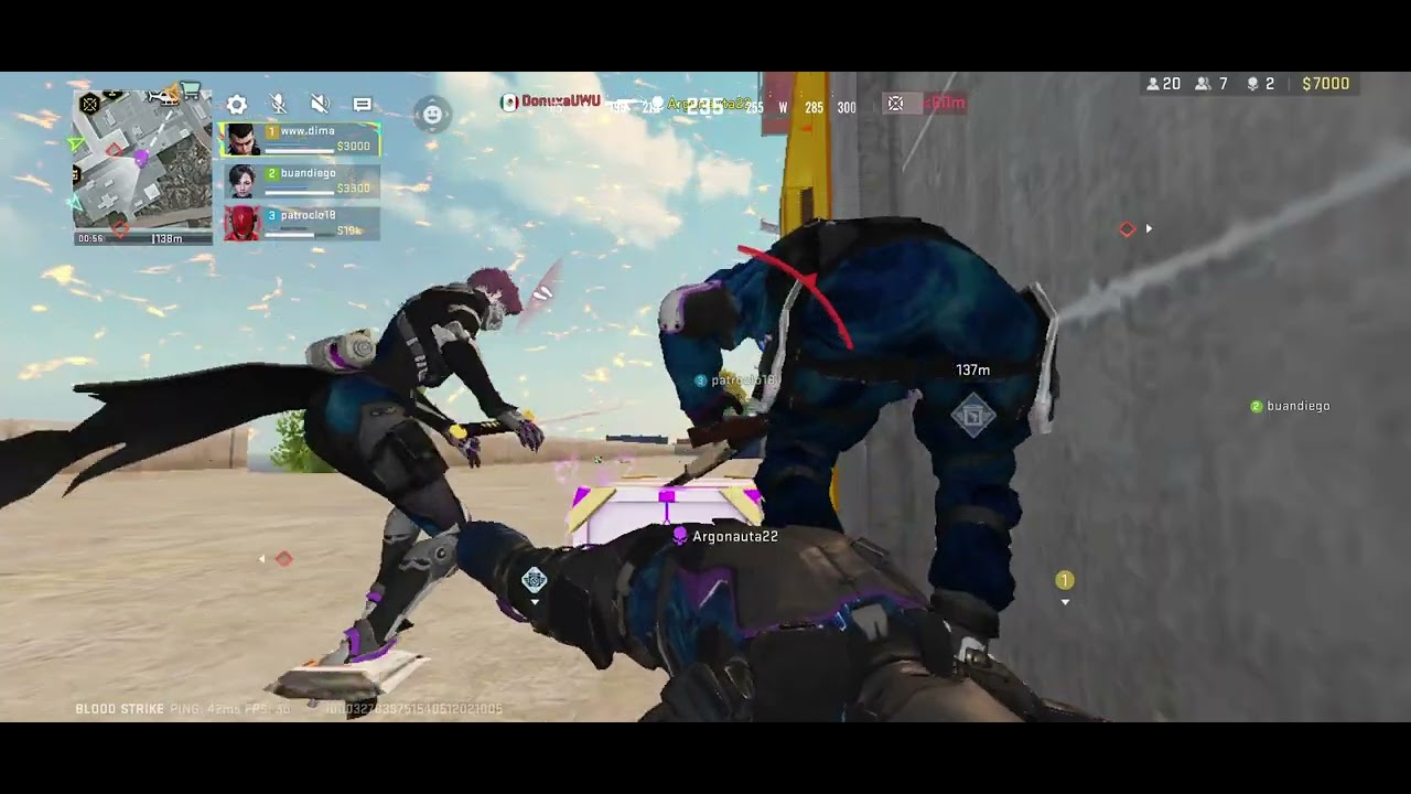 #bloodstrike, vamos por la victoria, me han derrotado top 3 en clasificadoria