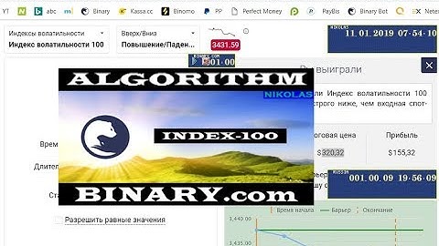 ALGORITHM Index_100 Binary.com