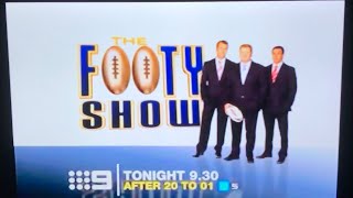 Channel Nine NRL Footy Show Promo 2009