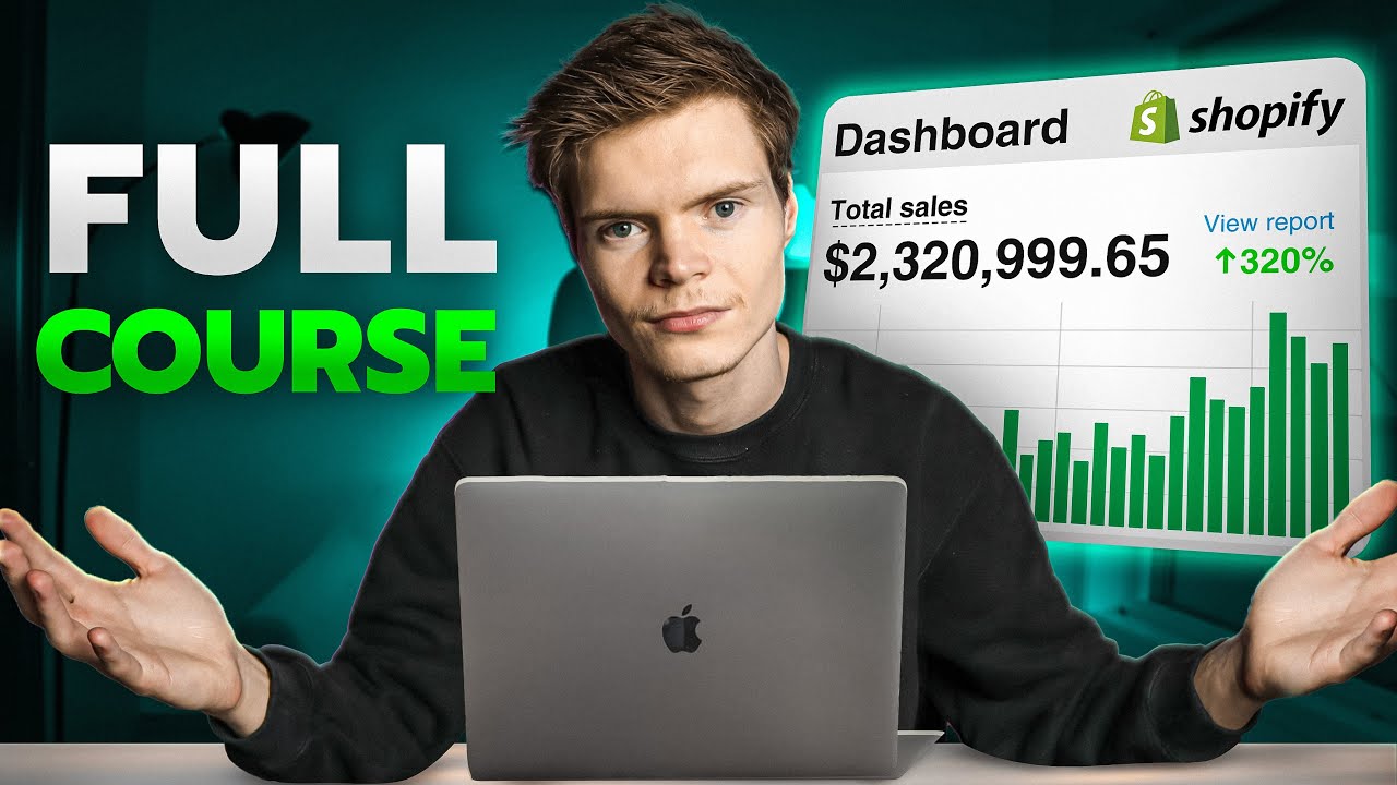 How To Start Shopify Dropshipping As A Beginner (Full Course 2024 ...