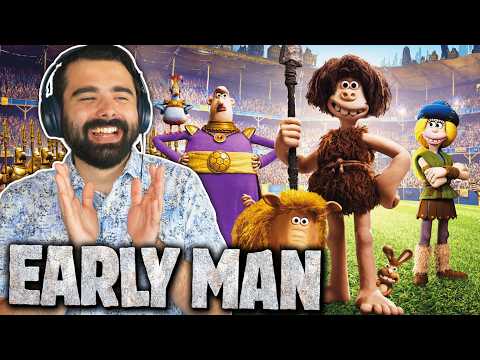 EARLY MAN WAS SO FUN! Early Man Movie Reaction! AARDMAN ANIMATED