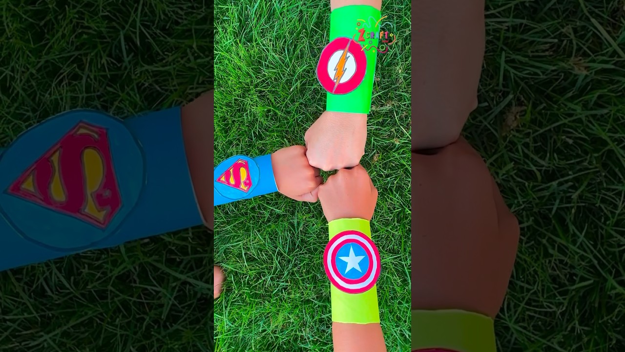 Craft Your Hero! 🛡️ DIY Toilet Roll Superhero Gauntlets! 🦸‍♂️💥 