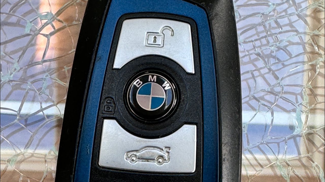 2018 BMW X4 Key Fob Battery Replacement - YouTube