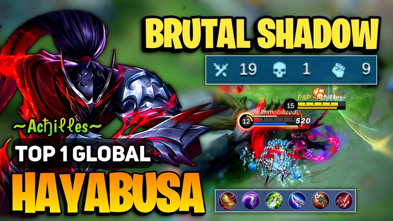 HAYABUSA NEW SHADOW COMBO PERFECT?, TUTORIAL HAYABUSA