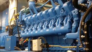 MTU 16V4000 Diesel Engine: Generator Load Test