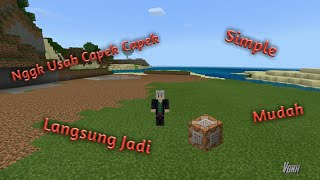 Tutorial Meratakan tanah Di Minecraft #Tutorial5