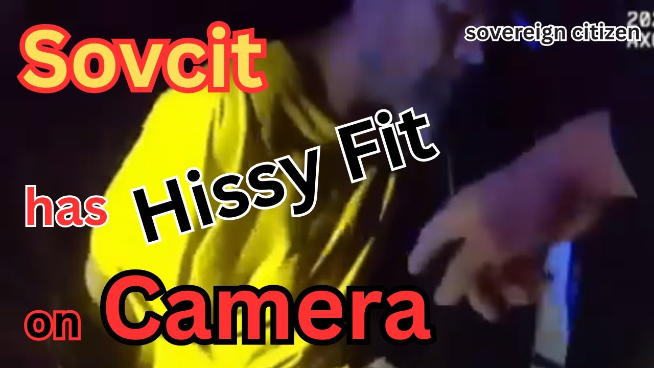 Out Of Control Sovereign Citizen Throws An Epic Hissy Fit As Cops Arrest Him..