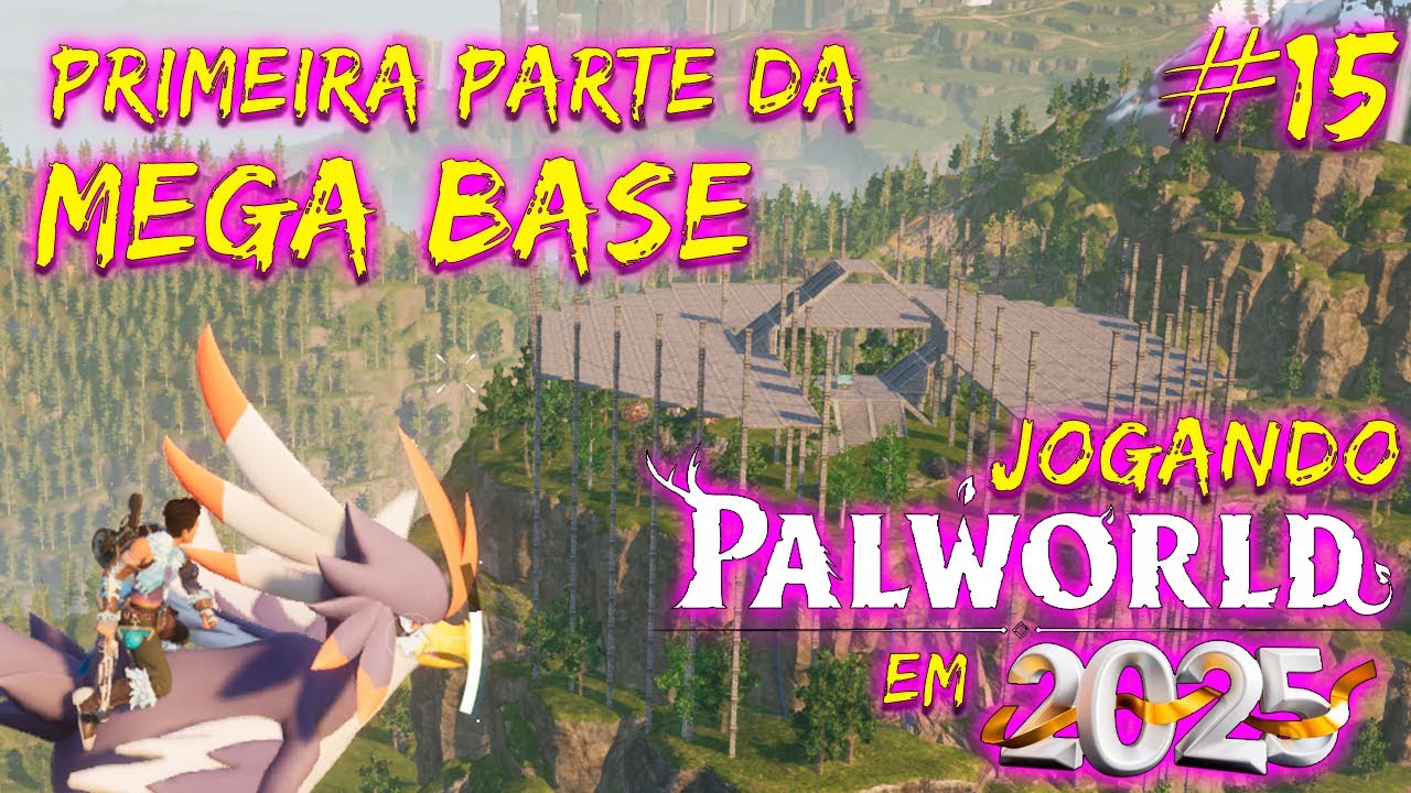 Primeira parte da MEGA BASE - Jogando Palworld até zerar em 2025 ...