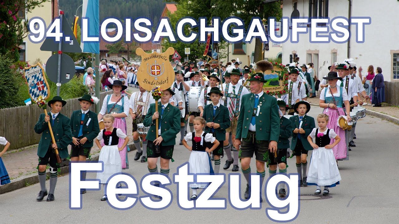 FESTZUG 94. LOISACHGAUFEST in Sindelsdorf -4K-