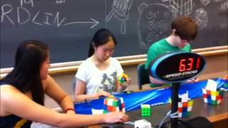 Berkeley Spring 2014 Oh Solves 18.82, 18.76 Official Averages