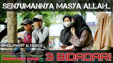 PRANK SHOLAWAT & NGAJI‼️ DAPAT SENYUMAN DARI 3 BIDADARI TAK BERSAYAP ❤️ METRO CITY