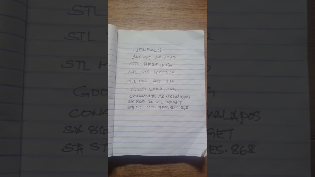 jenbals august 24,2023 stl hearing today