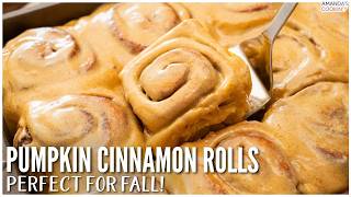 Pumpkin Cinnamon Rolls